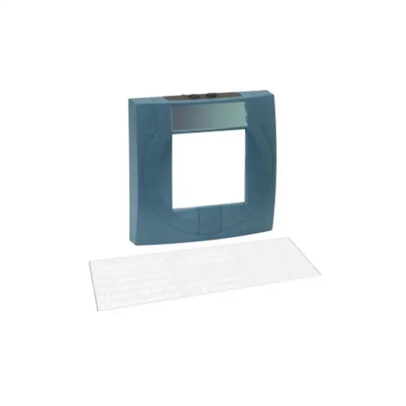 MCP Housing Large with Glass Pane, Blue, Similar to RAL 5015